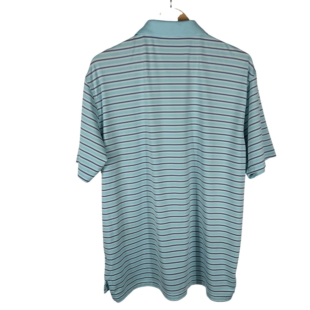 Peter Millar Polo Shirt Mens L Summer Comfort Performance Pelican Hill Golf - Picture 9 of 9